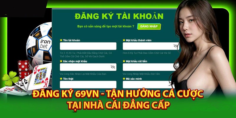 Đăng ký cực đơn giản 